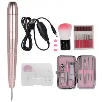 Nail For Nails 19000RPM Multi‑Functional Portable Electric Nail Drill Pen Nail Clipper Set Manicure Tool Nail Lamps
Nail For Nails 19000RPM Multi‑Functional Portable Electric Nail Drill Pen Nail Clipper Set Manicure Tool Nail Lamps