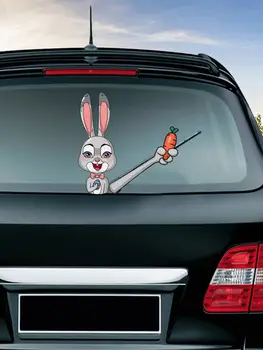 PVC Removable Rear Window Sticker Easter Rabbit Wiper Sticker Carrots Windshield Waving Wiper Decal PVC Car Styling Car Stiker
PVC Removable Rear Window Sticker Easter Rabbit Wiper Sticker Carrots Windshield Waving Wiper Decal PVC Car Styling Car Stiker