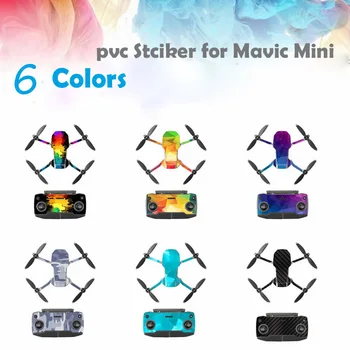 6 Pcs/Set Protective Film PVC Stickers for Mavic Mini Waterproof Scratch-proof Decals Full Cover Skin Drone Accessories
6 Pcs/Set Protective Film PVC Stickers for Mavic Mini Waterproof Scratch-proof Decals Full Cover Skin Drone Accessories