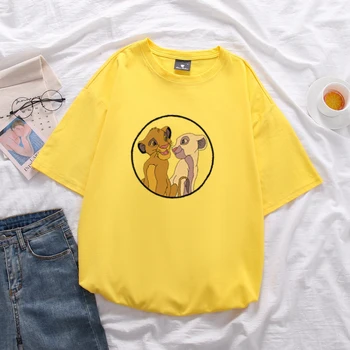 2020 summer lion print cotton large size loose short-sleeved t shirt unisex mid-length Tops soft T-shirt women's clothing
2020 summer lion print cotton large size loose short-sleeved t shirt unisex mid-length Tops soft T-shirt women's clothing