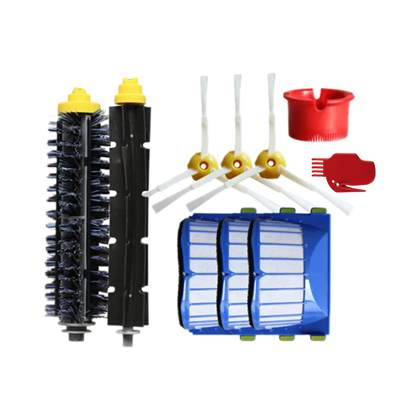 Sweeping Robot Accessories Set Replacement for Irobot Roomba 500 600 Series Vacuum Cleaner Parts Side Roll Brush Filter Cleaner
Sweeping Robot Accessories Set Replacement for Irobot Roomba 500 600 Series Vacuum Cleaner Parts Side Roll Brush Filter Cleaner