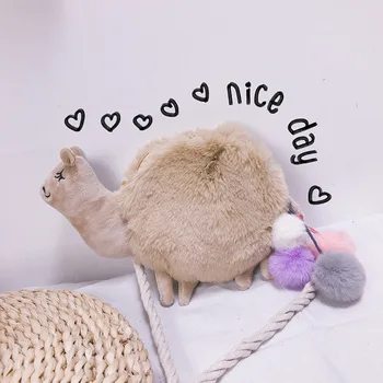 2019 new alpaca hair bag cartoon cute velvet single shoulder girl bag children's bag women handbags
2019 new alpaca hair bag cartoon cute velvet single shoulder girl bag children's bag women handbags