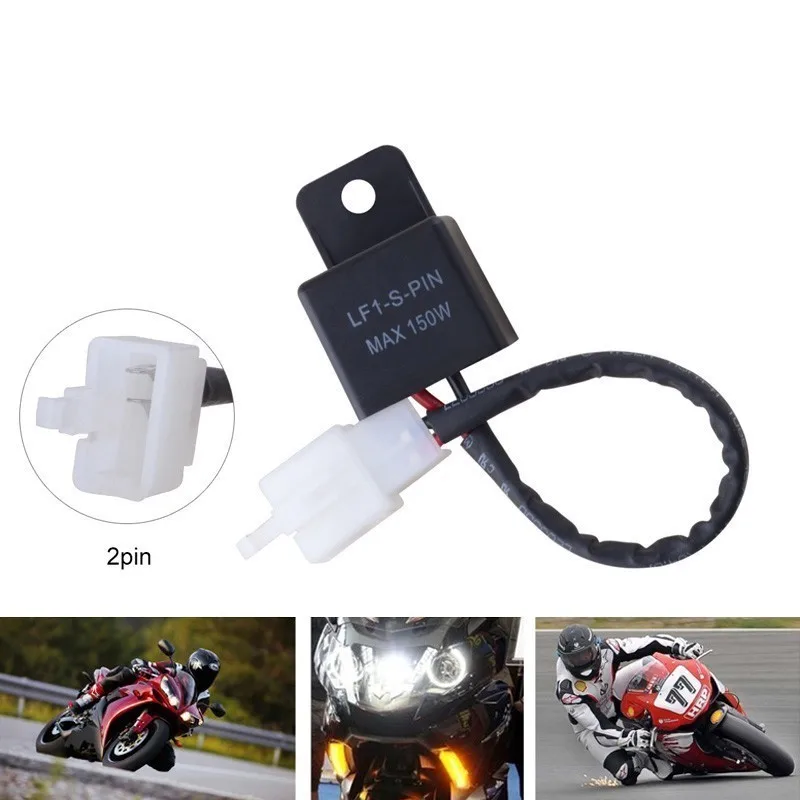 SPELAB Motorcycle Flasher Terminal Electronic LED Flasher Relay Motorcycles Turn Light Flasher Relay For Honda Kawasaki Suzuki
SPELAB Motorcycle Flasher Terminal Electronic LED Flasher Relay Motorcycles Turn Light Flasher Relay For Honda Kawasaki Suzuki