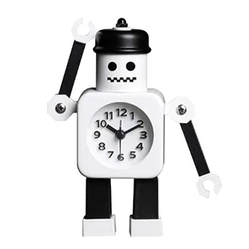 Non-Ticking Robot Alarm Clock, Kids Alarm Clock , Desk Clock,Arm Can Be Swing,Gift for Kids
Non-Ticking Robot Alarm Clock, Kids Alarm Clock , Desk Clock,Arm Can Be Swing,Gift for Kids