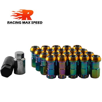 RACING 20pcs/set Project Kics Racing Composite R40 Steel Lock Anti Theft Wheel Lug Nuts M12x1.5 or M12x1.25 IRON Chrome Titanium
RACING 20pcs/set Project Kics Racing Composite R40 Steel Lock Anti Theft Wheel Lug Nuts M12x1.5 or M12x1.25 IRON Chrome Titanium