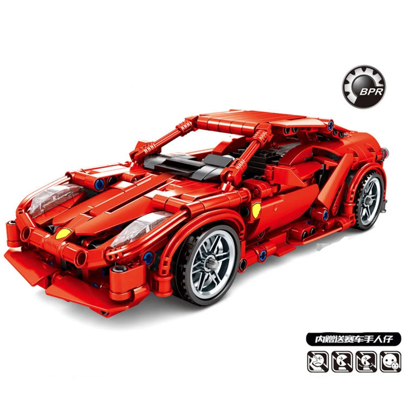 Technic Series Speeding Red Supercar Frr-458 Racer Car Adavanced Model Building Blocks Toys For Children Compatible Sets
Technic Series Speeding Red Supercar Frr-458 Racer Car Adavanced Model Building Blocks Toys For Children Compatible Sets