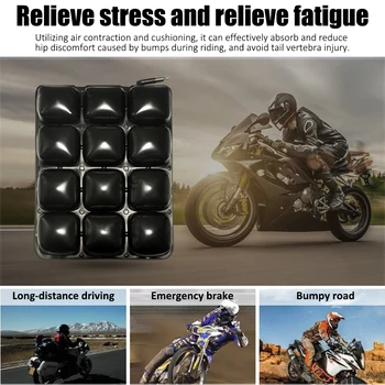 Motorcycle Seat Cushion Inflatable Breathable Non-Slip Seat Reduces Vibration Shock Absorption Seat Cushion For AIRHAWK Cruiser
Motorcycle Seat Cushion Inflatable Breathable Non-Slip Seat Reduces Vibration Shock Absorption Seat Cushion For AIRHAWK Cruiser