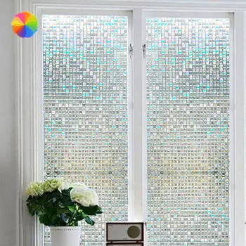 3D Window Film Rainbow Reflective Decorative Privacy Static Clings Glass Sticker Home Decoration
3D Window Film Rainbow Reflective Decorative Privacy Static Clings Glass Sticker Home Decoration