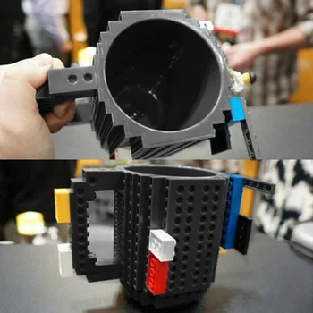 New Creative Build-On Brick Mug Type Building Blocks Coffee Cup DIY Block Puzzle Mug Portable Drinkware Drinking Mug
New Creative Build-On Brick Mug Type Building Blocks Coffee Cup DIY Block Puzzle Mug Portable Drinkware Drinking Mug