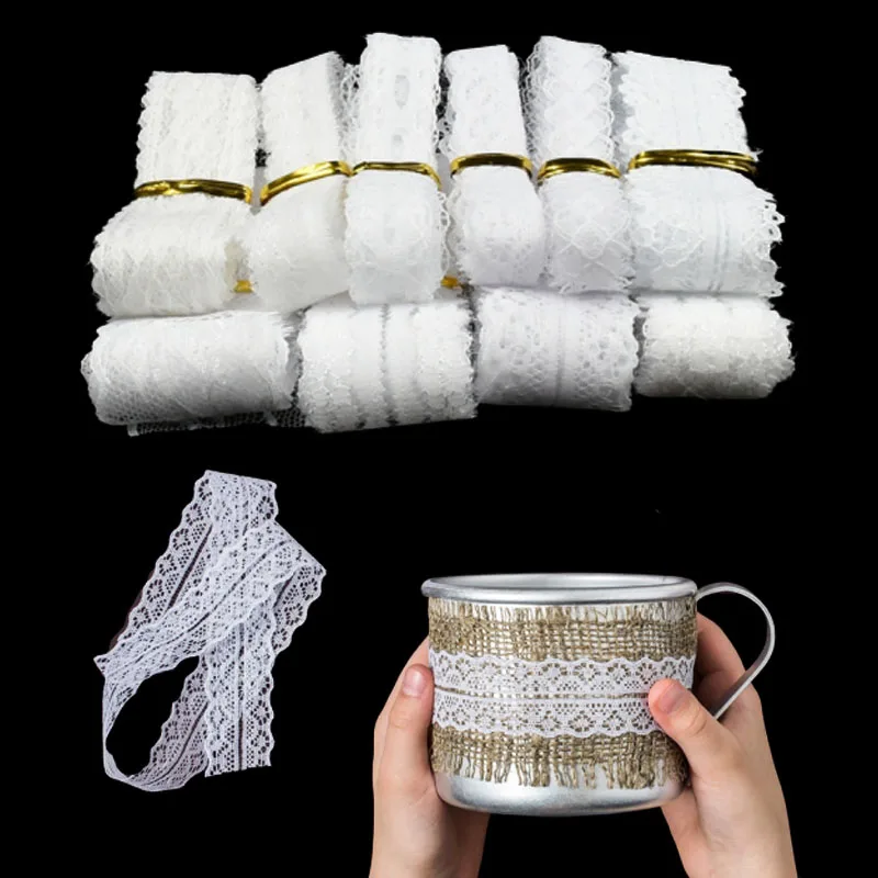 10yards lace fabric white cotton lace ribbon trim for sewing DIY Africa lace fabric embroidery trimming clothes home decoration
10yards lace fabric white cotton lace ribbon trim for sewing DIY Africa lace fabric embroidery trimming clothes home decoration