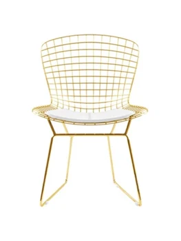 Nordic Golden Iron Hollow Chair Stool Bar Stools for Dining Room Office Home with 100/50*50cm Wool Cushion
Nordic Golden Iron Hollow Chair Stool Bar Stools for Dining Room Office Home with 100/50*50cm Wool Cushion