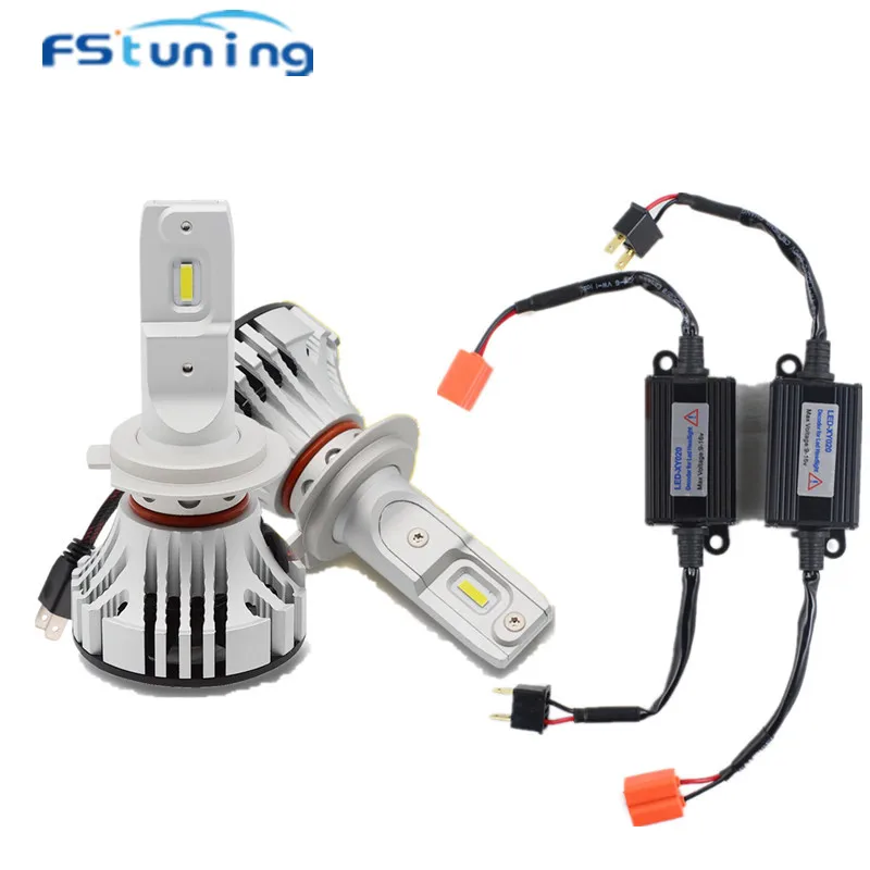 Rockeybright 72W 12000Lm F2 H7 LED Headlight Bulbs Conversion Kit+ H7 LED Headlight Canbus Decoder Error Free Warning Canceller
Rockeybright 72W 12000Lm F2 H7 LED Headlight Bulbs Conversion Kit+ H7 LED Headlight Canbus Decoder Error Free Warning Canceller