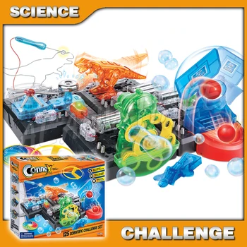 125 Multi Experiments Physics Science Set Challenge Scientific Kits Action Dino LED Light Bubble ABS Model Building Brain Toys
125 Multi Experiments Physics Science Set Challenge Scientific Kits Action Dino LED Light Bubble ABS Model Building Brain Toys