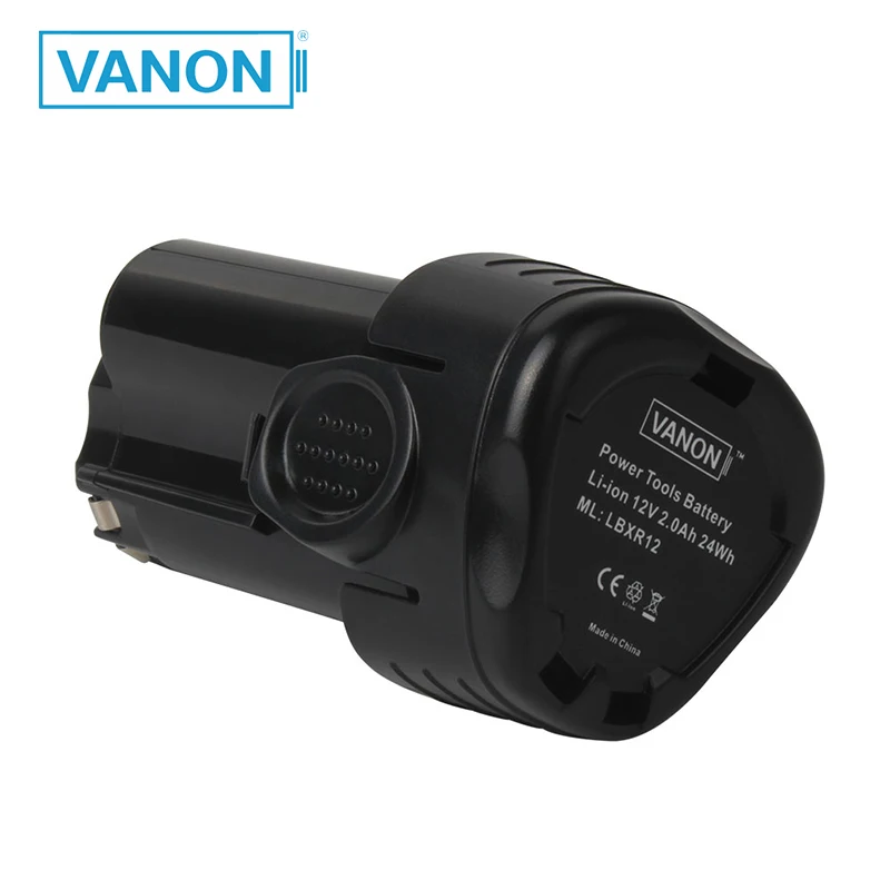 VANON For Black Decker 12V 2000mAh Li-ion Rechargeable Power Tools Battery LBXR12 2.0Ah LBX12 LDX112 BL1110 BL1310 BL1510
VANON For Black Decker 12V 2000mAh Li-ion Rechargeable Power Tools Battery LBXR12 2.0Ah LBX12 LDX112 BL1110 BL1310 BL1510