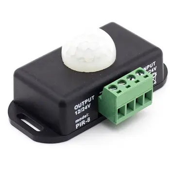 DC12V 24V PIR Sensor LED Dimmer Switch Motion Function Cotroller for 5050 3528 5630 Flexible LED Strips Light JK315
DC12V 24V PIR Sensor LED Dimmer Switch Motion Function Cotroller for 5050 3528 5630 Flexible LED Strips Light JK315