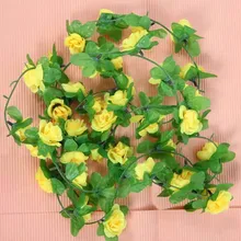 Outdoor Artificial Plant Flower Vine Rose Fake Flower Wedding Decoration Flower Rattan 2.2m Plant
Outdoor Artificial Plant Flower Vine Rose Fake Flower Wedding Decoration Flower Rattan 2.2m Plant