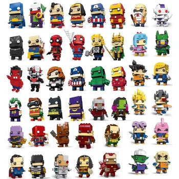 Super Heros Droll Batman Iron Man Captain America Dragon Ball Spider Heros Figures Building Block Set Brick Toys For Children
Super Heros Droll Batman Iron Man Captain America Dragon Ball Spider Heros Figures Building Block Set Brick Toys For Children
