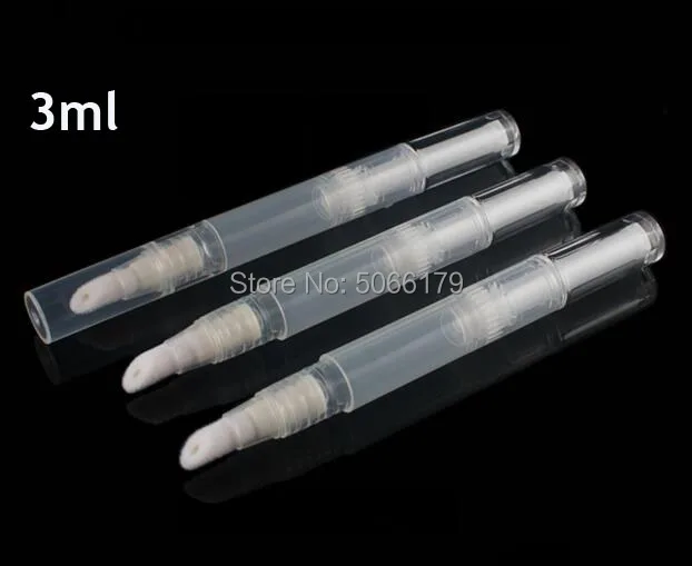 3ml Cosmetic Lip Gloss Brush Tubes Travel Makeup Concealer Applicator Packing Bottles Foundation bb cream Refillable Accessories | Красота и