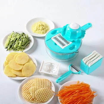 Vegetable Cutter and Shredder Fruit Cheese Grater Vegetables Slicer with Drain Basket Household Potato Carrot Peeler Tools
Vegetable Cutter and Shredder Fruit Cheese Grater Vegetables Slicer with Drain Basket Household Potato Carrot Peeler Tools
