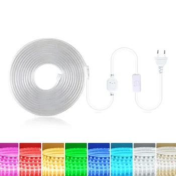 220V LED Neon Light 2835 1-20 M Set Flexible LED Strip Lamp Outdoor waterproof neon sign For Home Backlight Decoration Lighting
220V LED Neon Light 2835 1-20 M Set Flexible LED Strip Lamp Outdoor waterproof neon sign For Home Backlight Decoration Lighting