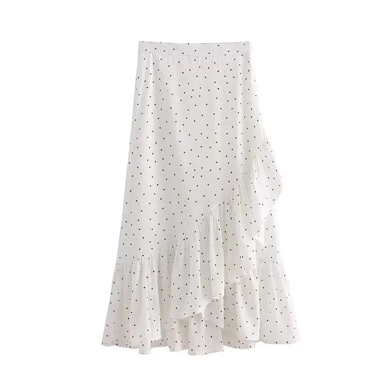 2018 Western Style Spring And Summer WOMEN'S Dress New Style Polka Dot Printed Wavy Edge Skirt
2018 Western Style Spring And Summer WOMEN'S Dress New Style Polka Dot Printed Wavy Edge Skirt