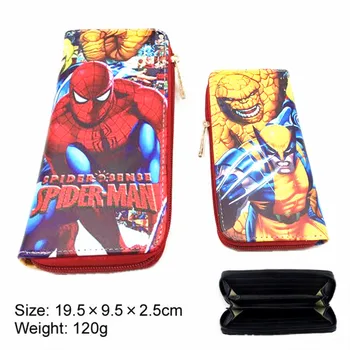 Superhero Spider-Man Zipper PU Wallet Leather Credit ID Card Holders Layers purses Boys Girls Coin Pocket Cartoon Handbag
Superhero Spider-Man Zipper PU Wallet Leather Credit ID Card Holders Layers purses Boys Girls Coin Pocket Cartoon Handbag