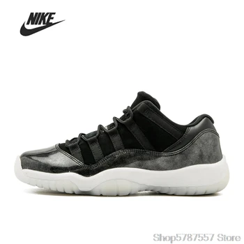 

Nike Air Jordan 11 Retro Low Barons 528895-010 Basketball Men Shoes Unisex Women Outdoor Sports Sneakers