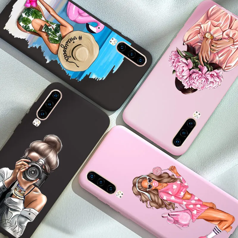 Чехол для Huawei P30 lite Pro Мягкий силиконовый чехол P Smart Plus 2019 P20 Lite Z P40 e | Мобильные