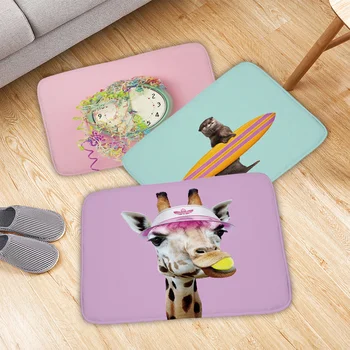 Flamingo Giraffe Entrance Door Mats In Hallway Animal Kitchen Living Room Rug Waterproof Anti-Slip Bedroom Carpet Tapete Entrada
Flamingo Giraffe Entrance Door Mats In Hallway Animal Kitchen Living Room Rug Waterproof Anti-Slip Bedroom Carpet Tapete Entrada