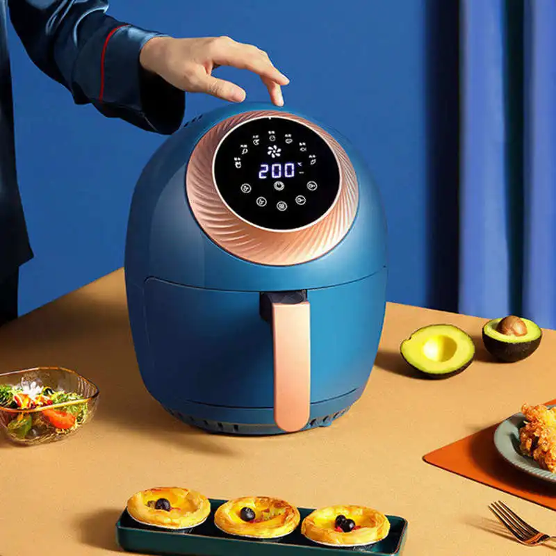 3.5L Electric Fryer with Touch-Screen 1400W Intelligent Frying Machine Kitchen Appliances Food Cooking Tool air fryer EU 220V
3.5L Electric Fryer with Touch-Screen 1400W Intelligent Frying Machine Kitchen Appliances Food Cooking Tool air fryer EU 220V