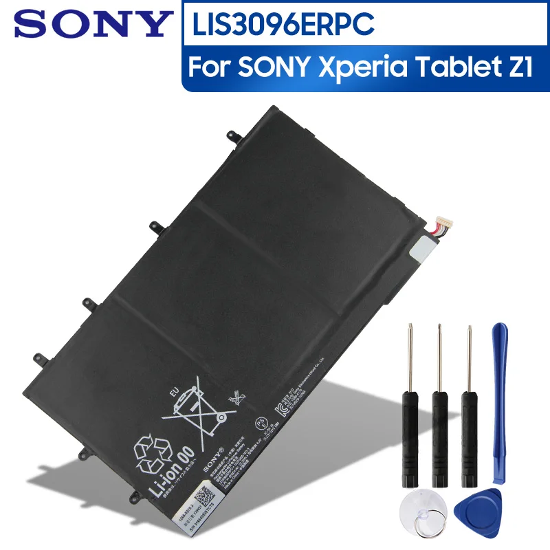 Оригинальный сменный аккумулятор для планшета Sony Xperia Tablet Z 1ICP3/65/100 3 LIS3096ERPC