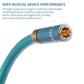New High Purity Pure Copper Conductor RCA Cable High-End Amplifier Interconnect 2RCA To 2RCA Male Audio Cable
New High Purity Pure Copper Conductor RCA Cable High-End Amplifier Interconnect 2RCA To 2RCA Male Audio Cable