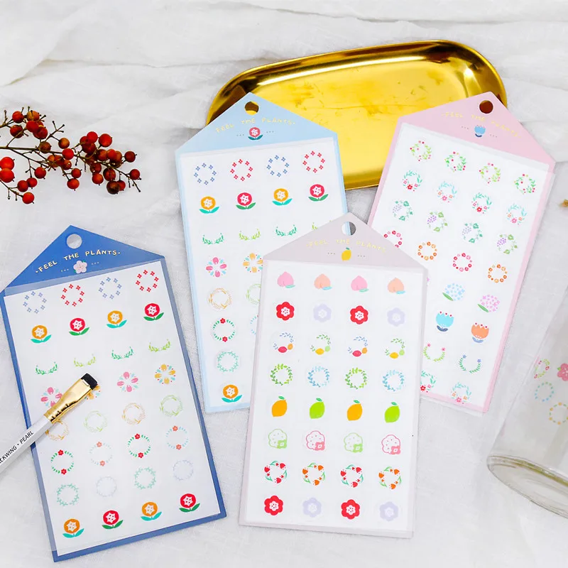 Cute Small Flower Decoration Sticker DIY Scrapbooking Label Diary Album Sticker Escolar Toy Sticker Stationery
Cute Small Flower Decoration Sticker DIY Scrapbooking Label Diary Album Sticker Escolar Toy Sticker Stationery
