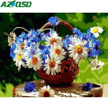 AZQSD Oil Painting By Numbers On Canvas Flowers DIY Unframe Coloring By Numbers Vase Home Decoration Acrylic Paint Full Kits
AZQSD Oil Painting By Numbers On Canvas Flowers DIY Unframe Coloring By Numbers Vase Home Decoration Acrylic Paint Full Kits