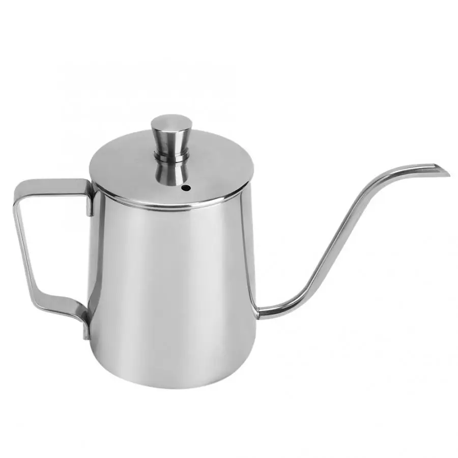 350ml Stainless Steel Coffee Pot Hand Punch Pot Coffee Pots with Lid Drip Gooseneck Spout Long Mouth Coffee Kettle Teapot
350ml Stainless Steel Coffee Pot Hand Punch Pot Coffee Pots with Lid Drip Gooseneck Spout Long Mouth Coffee Kettle Teapot