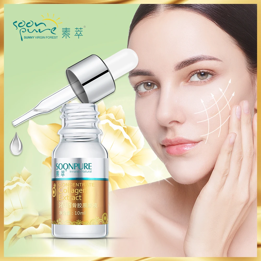 Крем для макияжа SOONPURE концентрированная коллагеновая Сыворотка против морщин