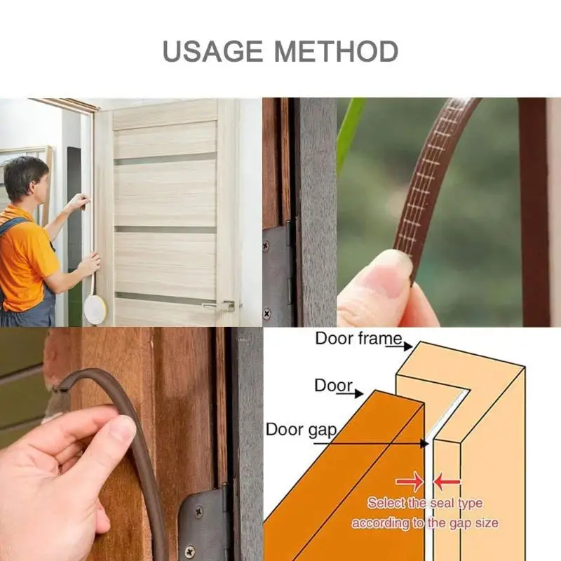 2Pcs Hot Sale Doors Windows Foam Sealing Strips Soundproof Anti Collision PVC Frame Side Draft Stopper Indoor Supplies
2Pcs Hot Sale Doors Windows Foam Sealing Strips Soundproof Anti Collision PVC Frame Side Draft Stopper Indoor Supplies