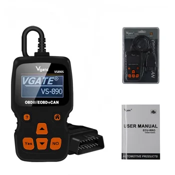 Car decoder diagnostic test VGATE VS890S code reader / device car fault OBD2 diagnostic scanner supports multiple languages
Car decoder diagnostic test VGATE VS890S code reader / device car fault OBD2 diagnostic scanner supports multiple languages