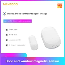 Tuya ZigBee Smart Window Door Gate Sensor Real-time Monitoring Smart Home Security Alarm System Work With Smart Life/Tuya App
Tuya ZigBee Smart Window Door Gate Sensor Real-time Monitoring Smart Home Security Alarm System Work With Smart Life/Tuya App