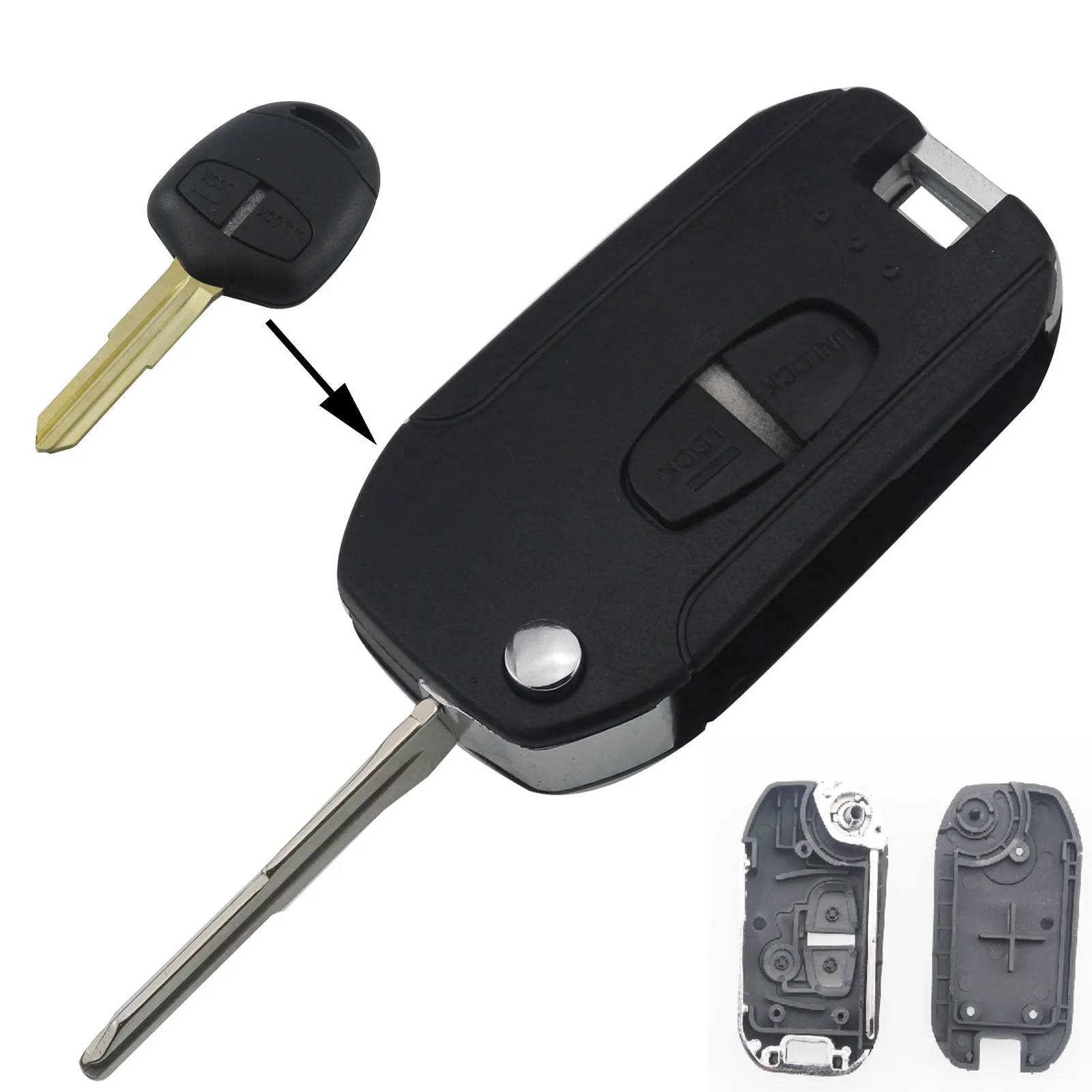 jingyuqin 2 Button Remote Car Key Shell Cover Case For Mitsubishi Pajero Modified Flip Folding Remote left Blade
jingyuqin 2 Button Remote Car Key Shell Cover Case For Mitsubishi Pajero Modified Flip Folding Remote left Blade