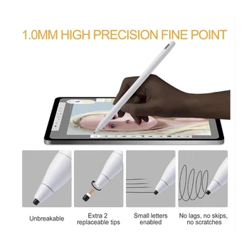 Capacitive Active Stylus Touch Screen Pen For Apple iPad Pro Smart Capacitive Screen Pencil For IOS Android Huawei
Capacitive Active Stylus Touch Screen Pen For Apple iPad Pro Smart Capacitive Screen Pencil For IOS Android Huawei