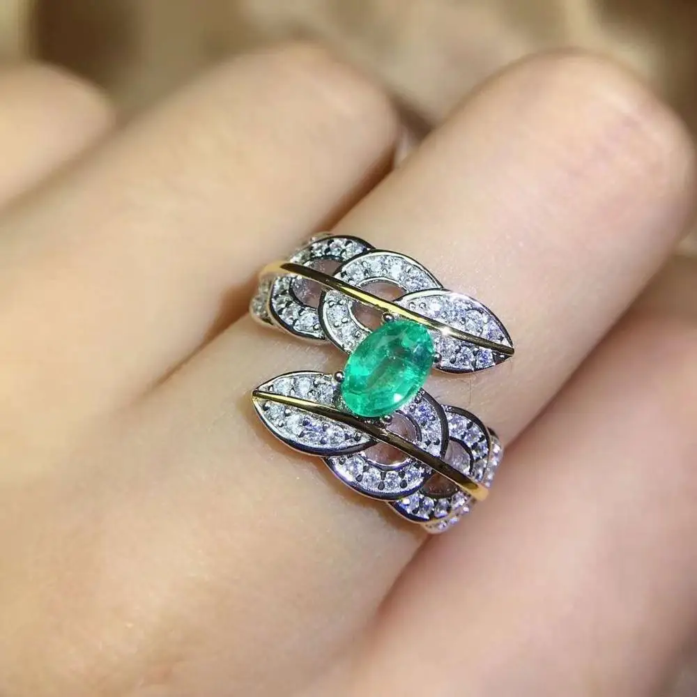 Natural and Real emerald ring 925 sterling silver Fine jewelry For men or women lover ring
Natural and Real emerald ring 925 sterling silver Fine jewelry For men or women lover ring
