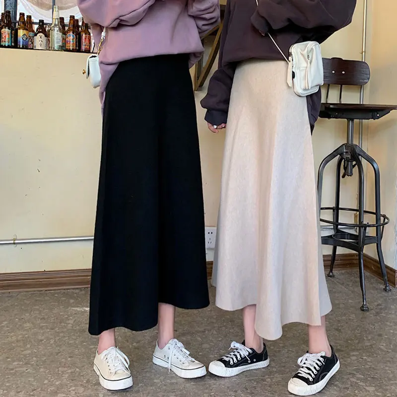 Knitted Skirt Women's 2019 Autumn And Winter New Style High-waisted Slimming Versatile Mid-length Skirt Korean-style INS Skirt
Knitted Skirt Women's 2019 Autumn And Winter New Style High-waisted Slimming Versatile Mid-length Skirt Korean-style INS Skirt