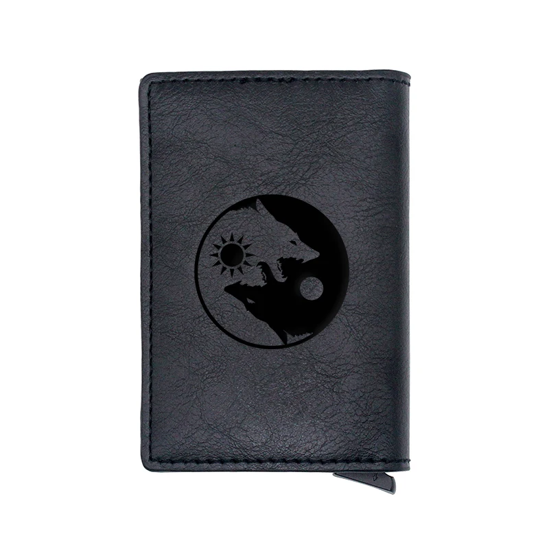 Classic Fashion Yin Yang Wolf Credit Card Holder Wallet Men Women PU Leather RFID Aluminium Slim Short Purse
Classic Fashion Yin Yang Wolf Credit Card Holder Wallet Men Women PU Leather RFID Aluminium Slim Short Purse