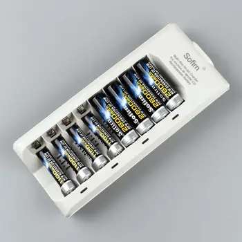 Quick Charger US EU Plug With Indicator Light 8 Slots Smart Battery Charger AA AAA NiMH NiCd Rechargeable Batteries
Quick Charger US EU Plug With Indicator Light 8 Slots Smart Battery Charger AA AAA NiMH NiCd Rechargeable Batteries