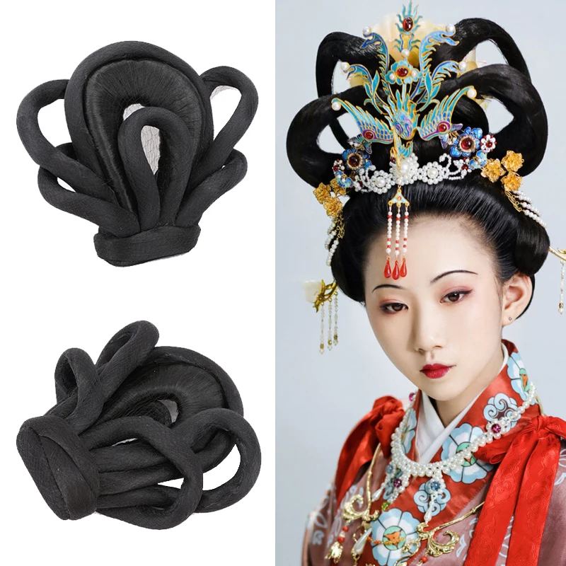 

Princess Queen Hair Styling Products For Women Fairy Headdress Chinese Ancient Period Lady Head Wear Classic Dancer Accessories