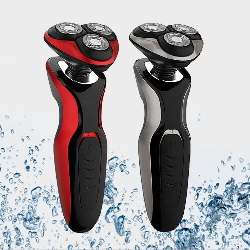 Electric Shaver Three-knife Body Washable Rechargeable Razor Electric Smart Razor Men's Multi-function Beard Knife
Electric Shaver Three-knife Body Washable Rechargeable Razor Electric Smart Razor Men's Multi-function Beard Knife