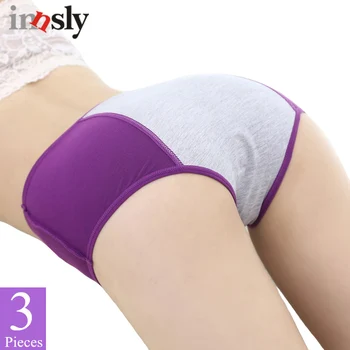 3 Pieces/Set Women Period Panties Mid Waist Big Size bamboo fiber Female Menstrual Underwear Lengthen Waterproof Briefs
3 Pieces/Set Women Period Panties Mid Waist Big Size bamboo fiber Female Menstrual Underwear Lengthen Waterproof Briefs