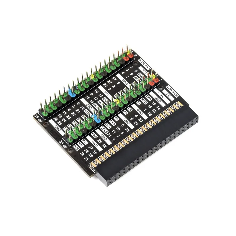 Raspberry Pi 400 GPIO заголовок адаптер расширение 2x 40-контактный разъем | Компьютеры и