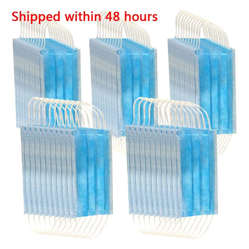 100pcs Disposable Masks Solid Color Non Woven Anti-dust 3 Layers Breathable Dustproof Respirator Earloop Face Mouth Masks
100pcs Disposable Masks Solid Color Non Woven Anti-dust 3 Layers Breathable Dustproof Respirator Earloop Face Mouth Masks